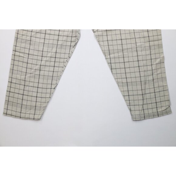 Vtg 80s 90s Skidz Mens OSFA Tapered Leg Harem Bodybuilding Skateboard Pants USA - Picture 4 of 14